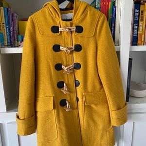 Kling yellow Toggle coat